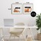 Stupell Industries Build & Dream Construction Vehicles 2pc Framed Print Under Glass Set, design by Kim Allen